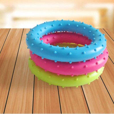 Eco-friendly TPR Round shape indestructible dog toy chew pet dog chew toy